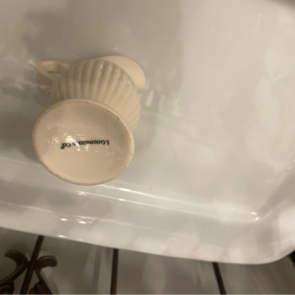 I. Godinger & Co miniature Roman style creamer/syrup/milk - Picture 3 of 3